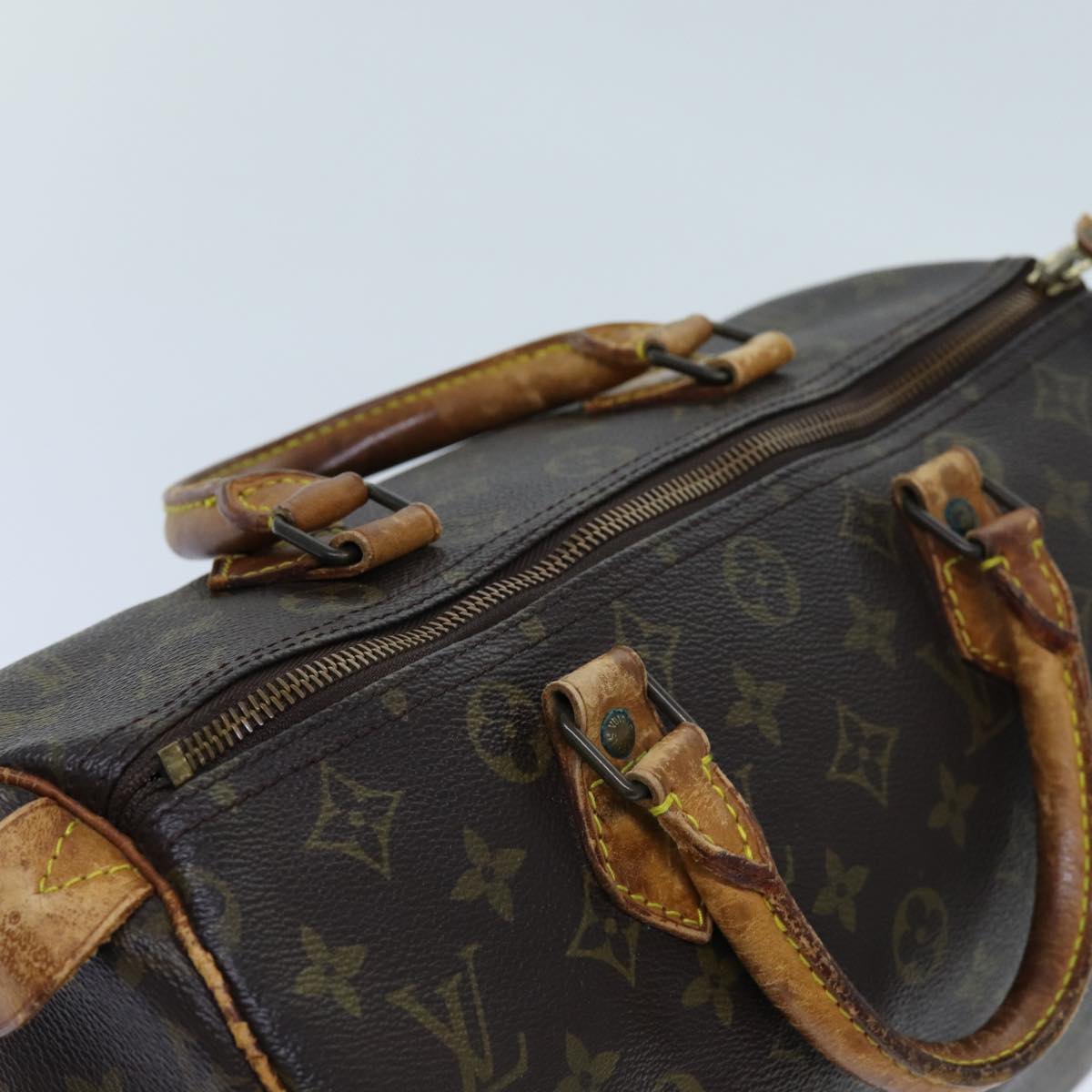 LOUIS VUITTON Monogram Speedy 30 Hand Bag M41526 LV 70963