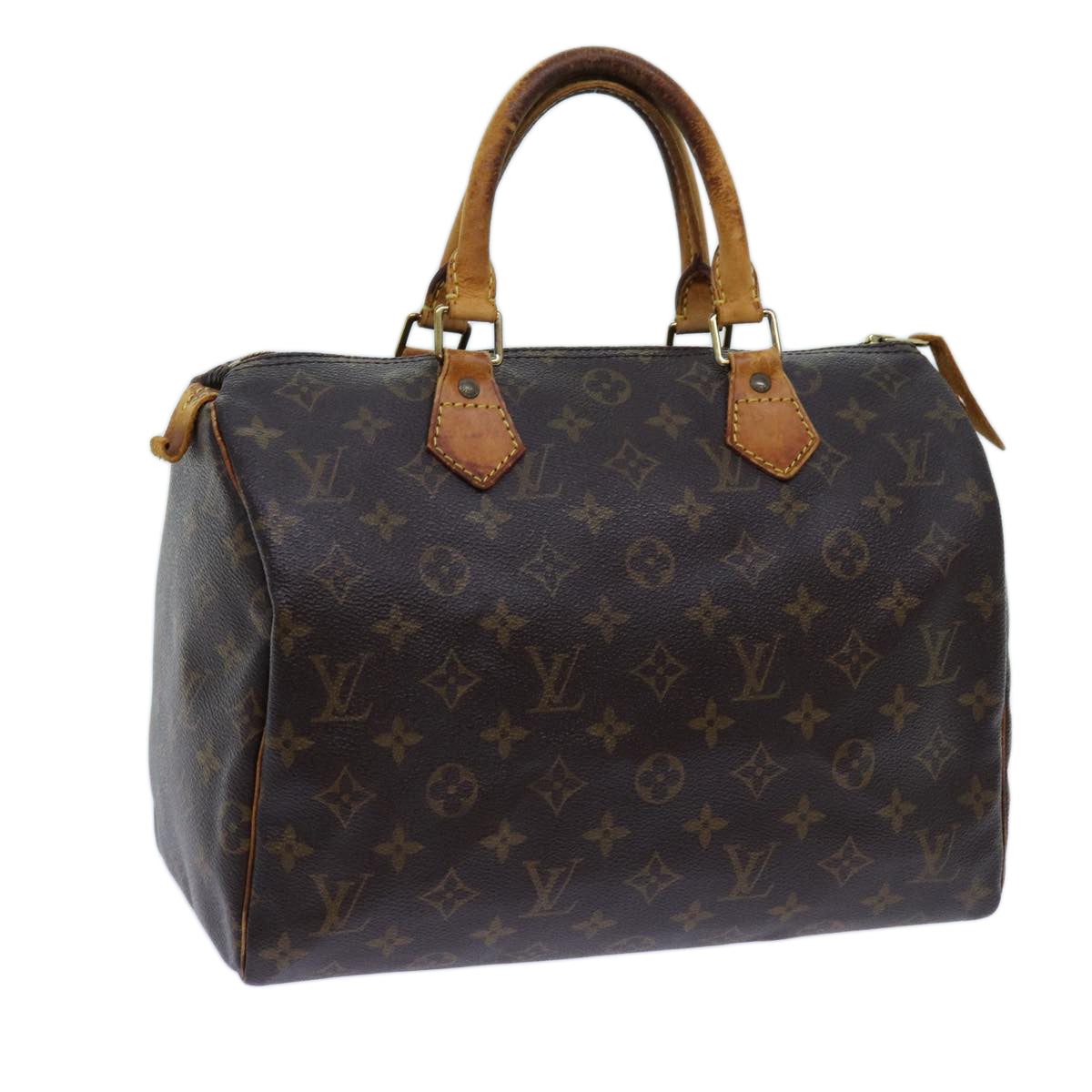 LOUIS VUITTON Monogram Speedy 30 Hand Bag M41526 LV 70964