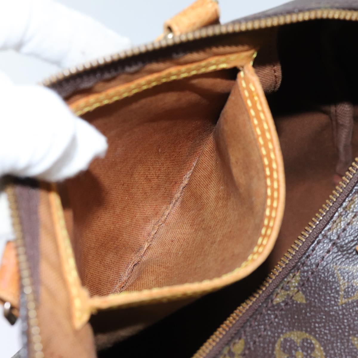 LOUIS VUITTON Monogram Speedy 30 Hand Bag M41526 LV 70964