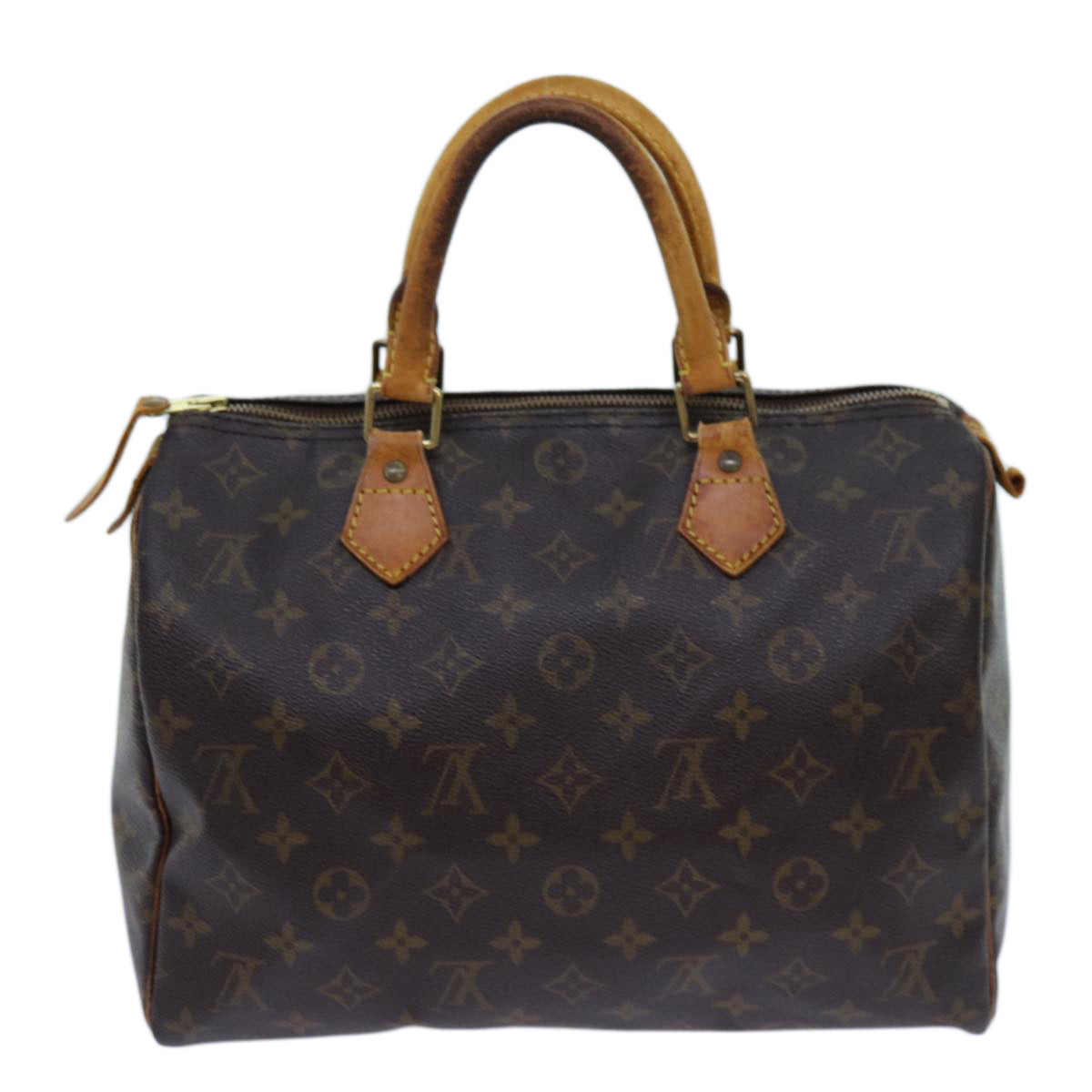 LOUIS VUITTON Monogram Speedy 30 Hand Bag M41526 LV 70964