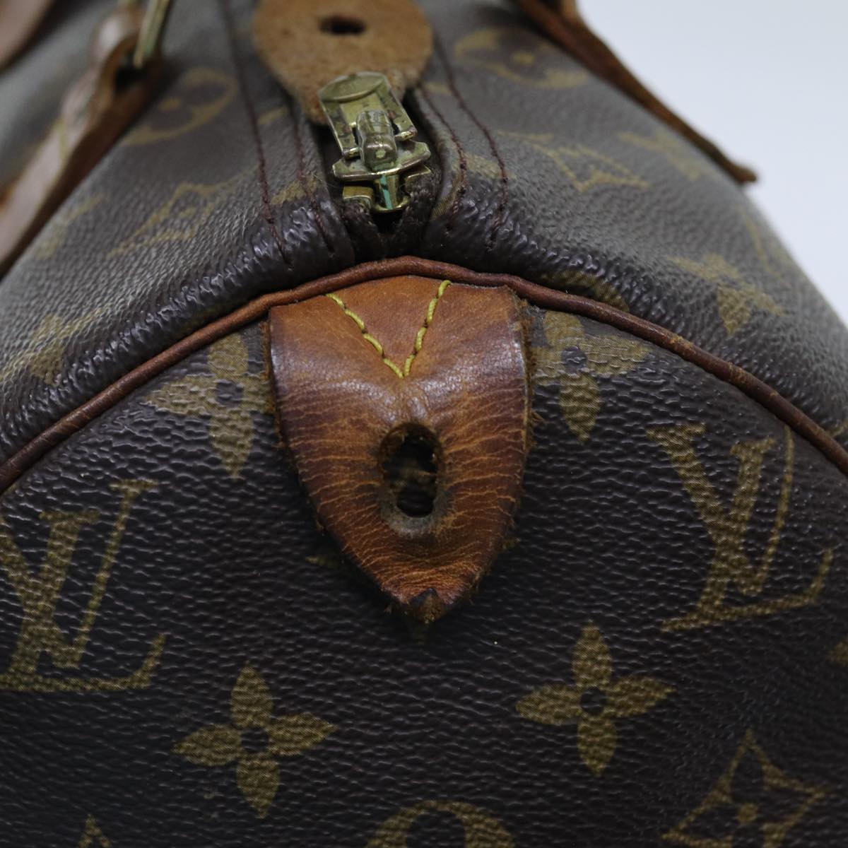 LOUIS VUITTON Monogram Speedy 30 Hand Bag M41526 LV 70965