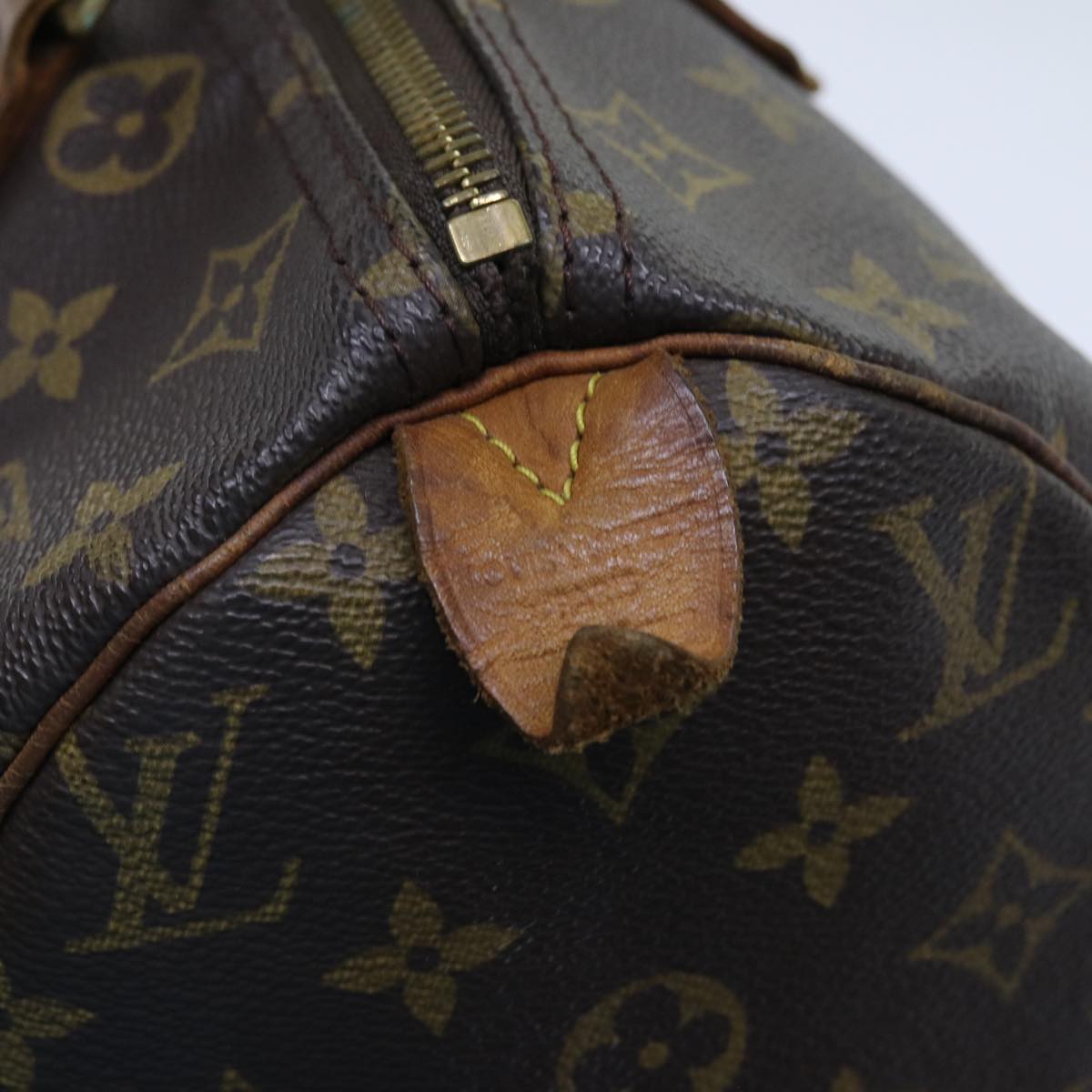 LOUIS VUITTON Monogram Speedy 30 Hand Bag M41526 LV 70965