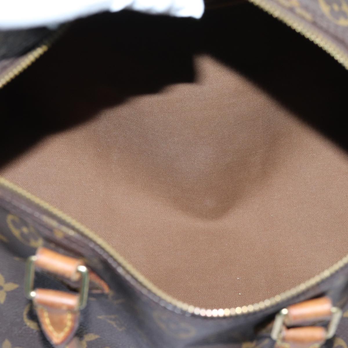 LOUIS VUITTON Monogram Speedy 30 Hand Bag M41526 LV 70965
