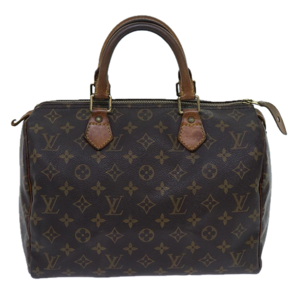 LOUIS VUITTON Monogram Speedy 30 Hand Bag M41526 LV 70965