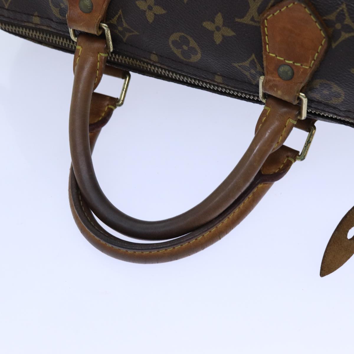 LOUIS VUITTON Monogram Speedy 30 Hand Bag M41526 LV 70965