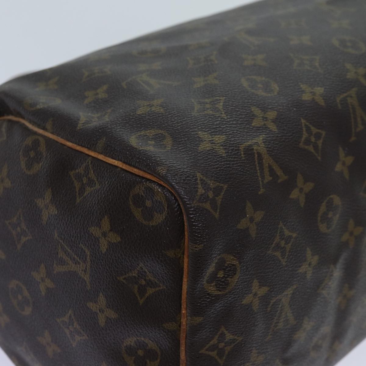 LOUIS VUITTON Monogram Speedy 35 Hand Bag M41524 LV 70968