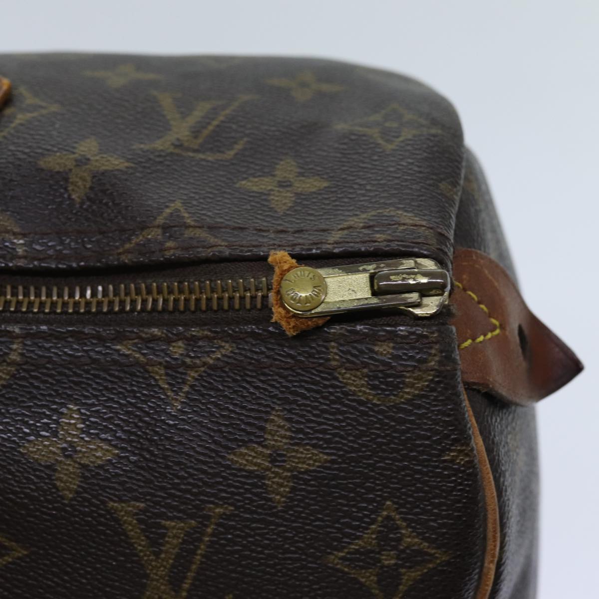 LOUIS VUITTON Monogram Speedy 35 Hand Bag M41524 LV 70968