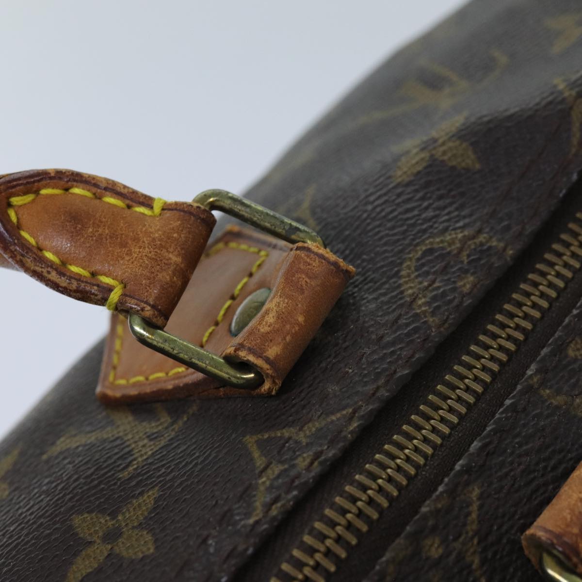 LOUIS VUITTON Monogram Speedy 35 Hand Bag M41524 LV 70968