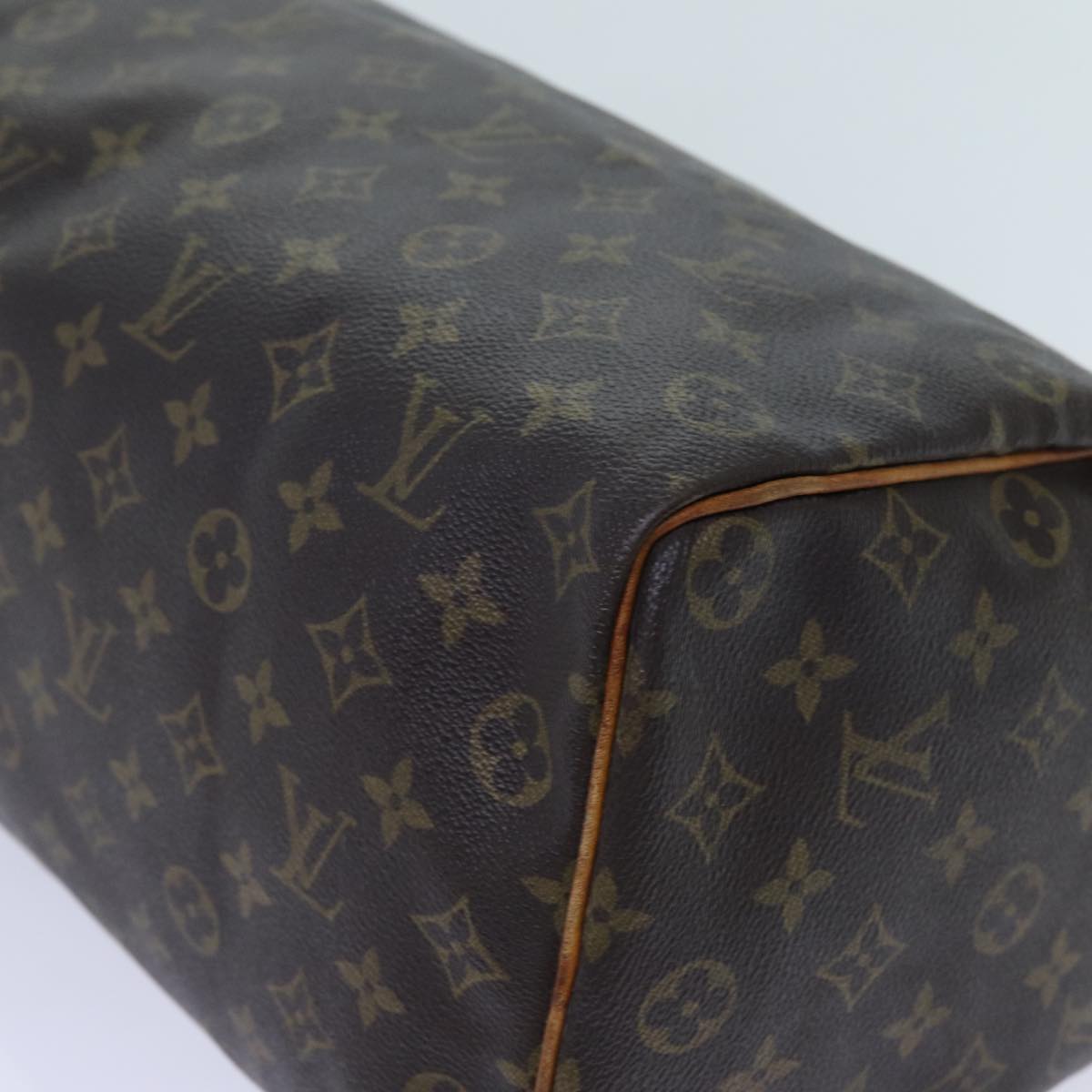 LOUIS VUITTON Monogram Speedy 35 Hand Bag M41524 LV 70969