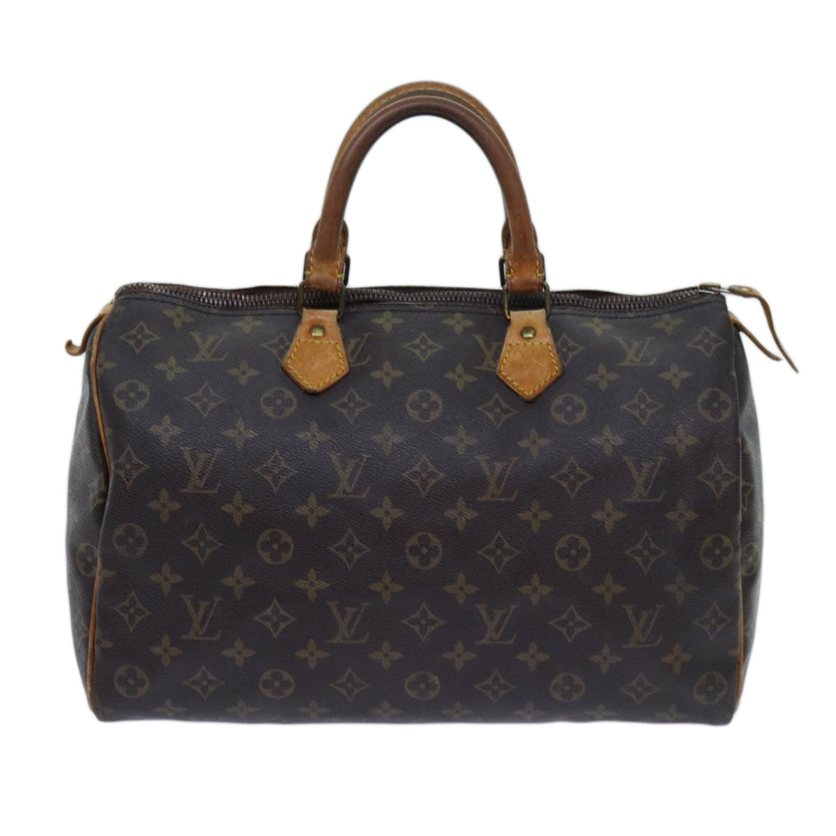 LOUIS VUITTON Monogram Speedy 35 Hand Bag M41524 LV 70969