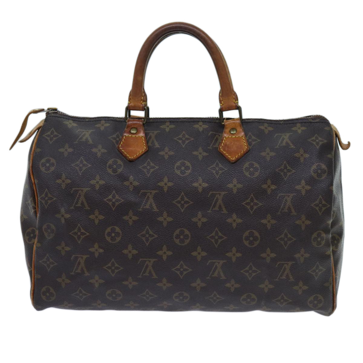 LOUIS VUITTON Monogram Speedy 35 Hand Bag M41524 LV 70969