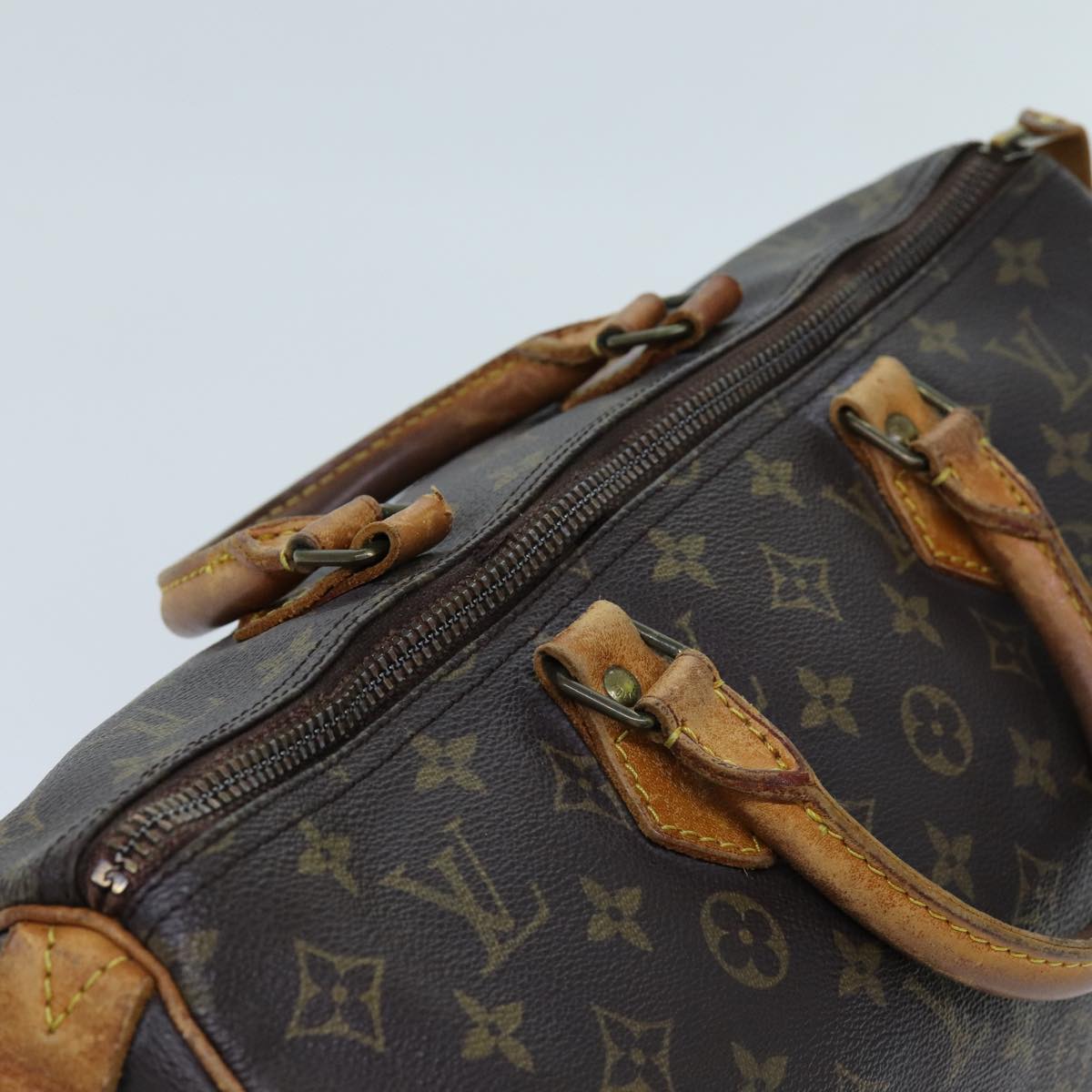 LOUIS VUITTON Monogram Speedy 35 Hand Bag M41524 LV 70969