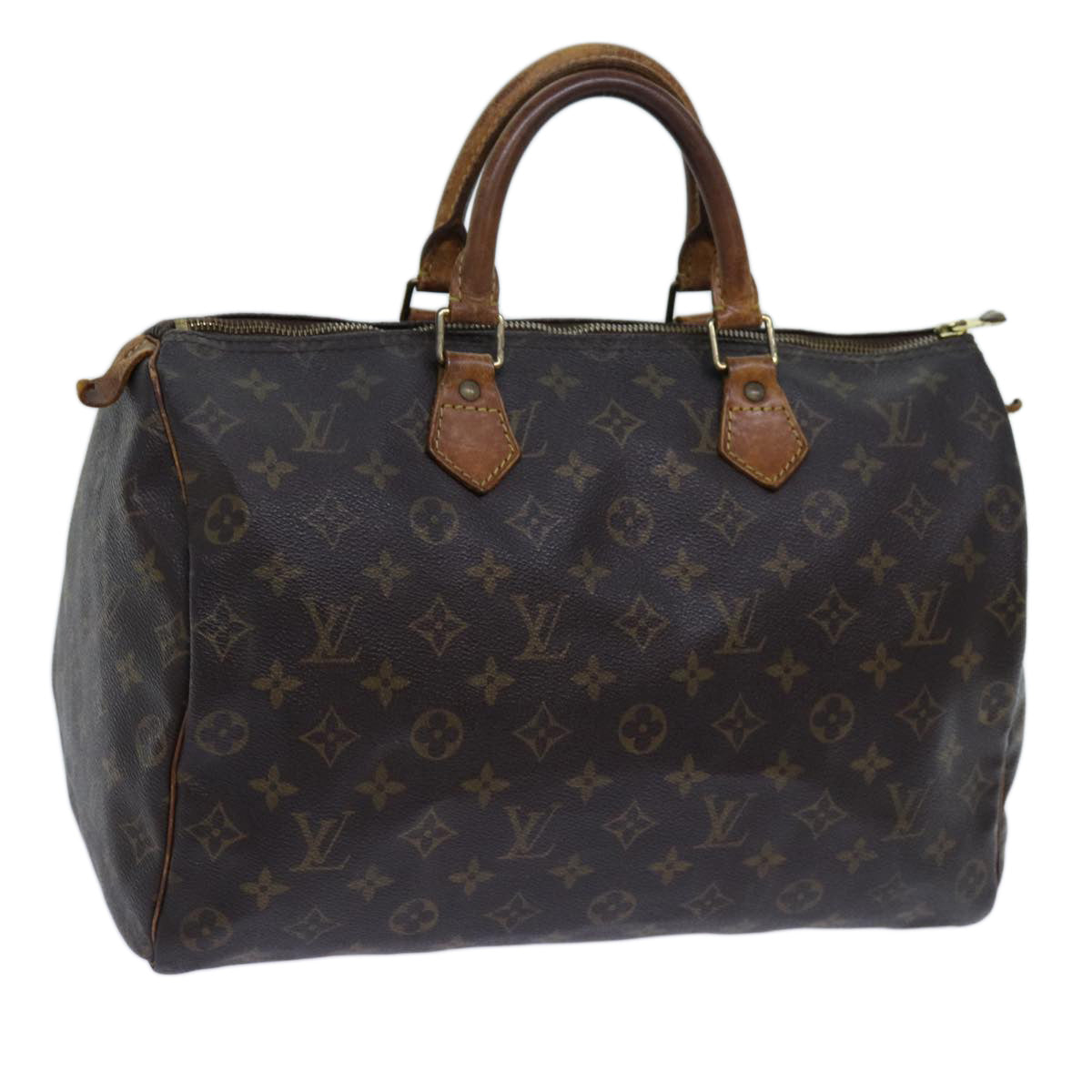 LOUIS VUITTON Monogram Speedy 35 Hand Bag M41524 LV 70970