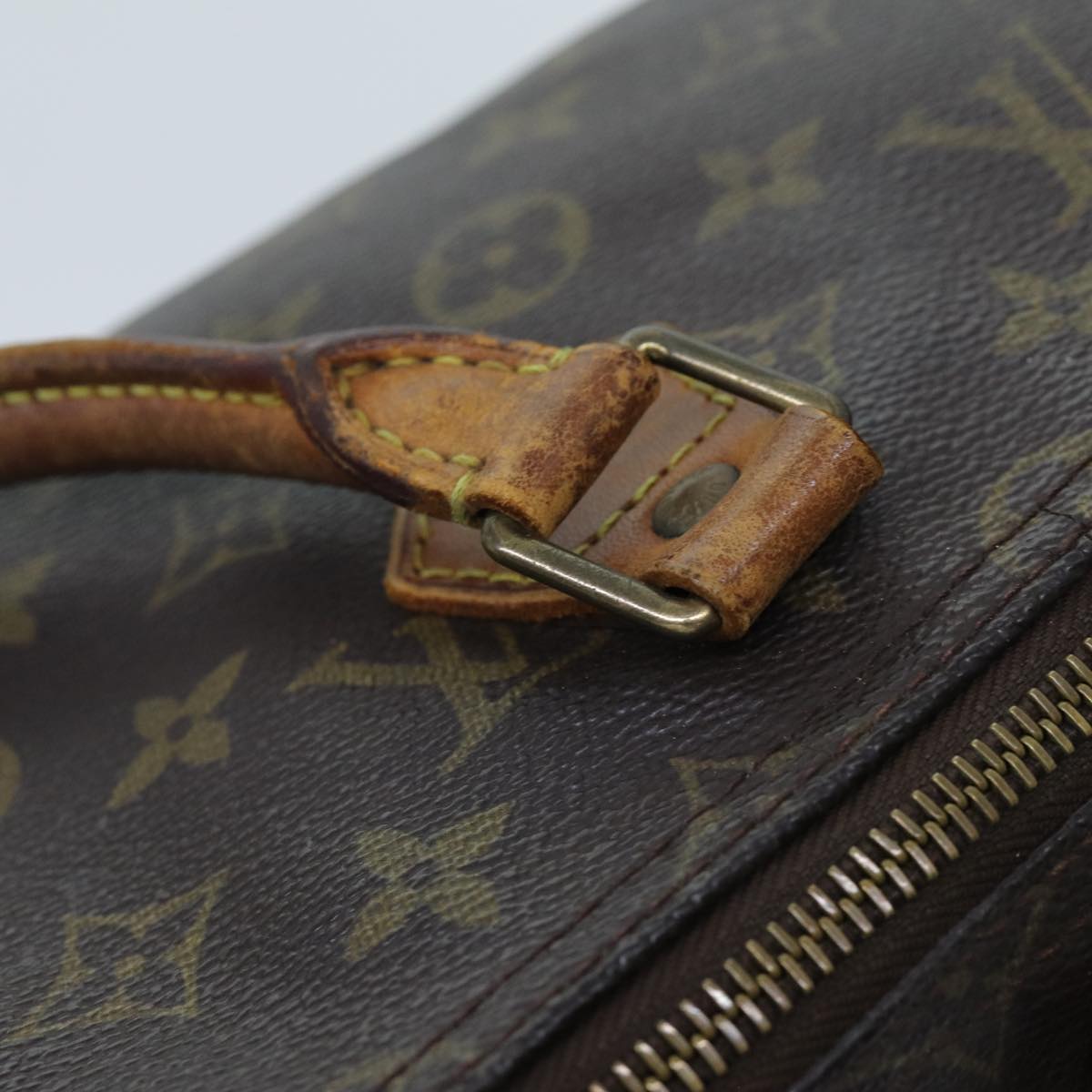 LOUIS VUITTON Monogram Speedy 35 Hand Bag M41524 LV 70970