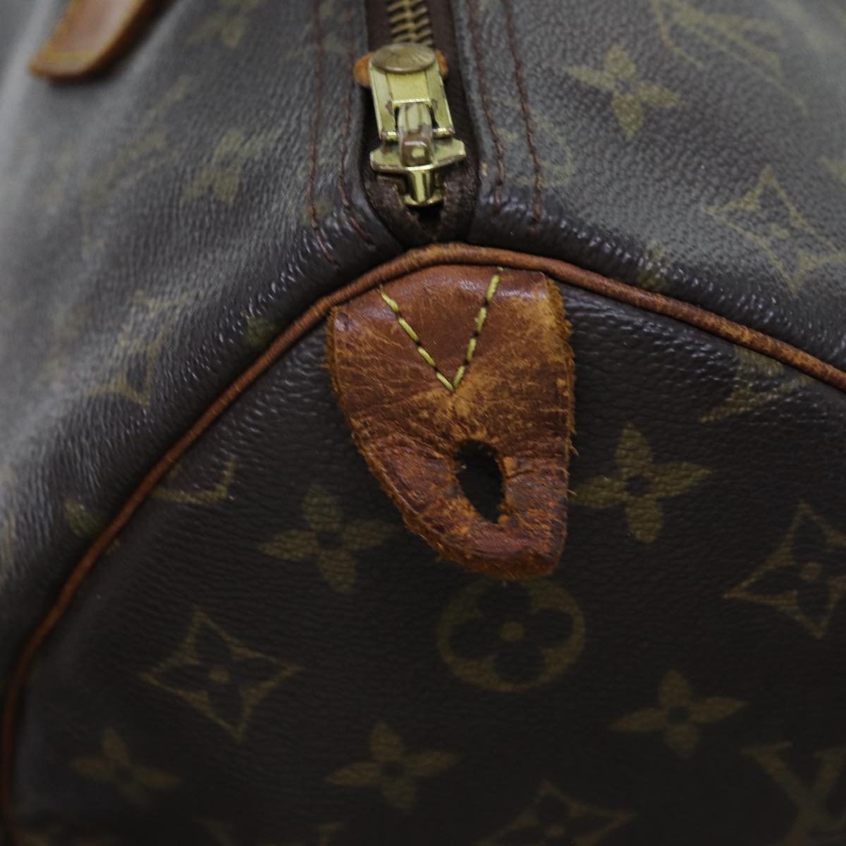 LOUIS VUITTON Monogram Speedy 35 Hand Bag M41524 LV 70970