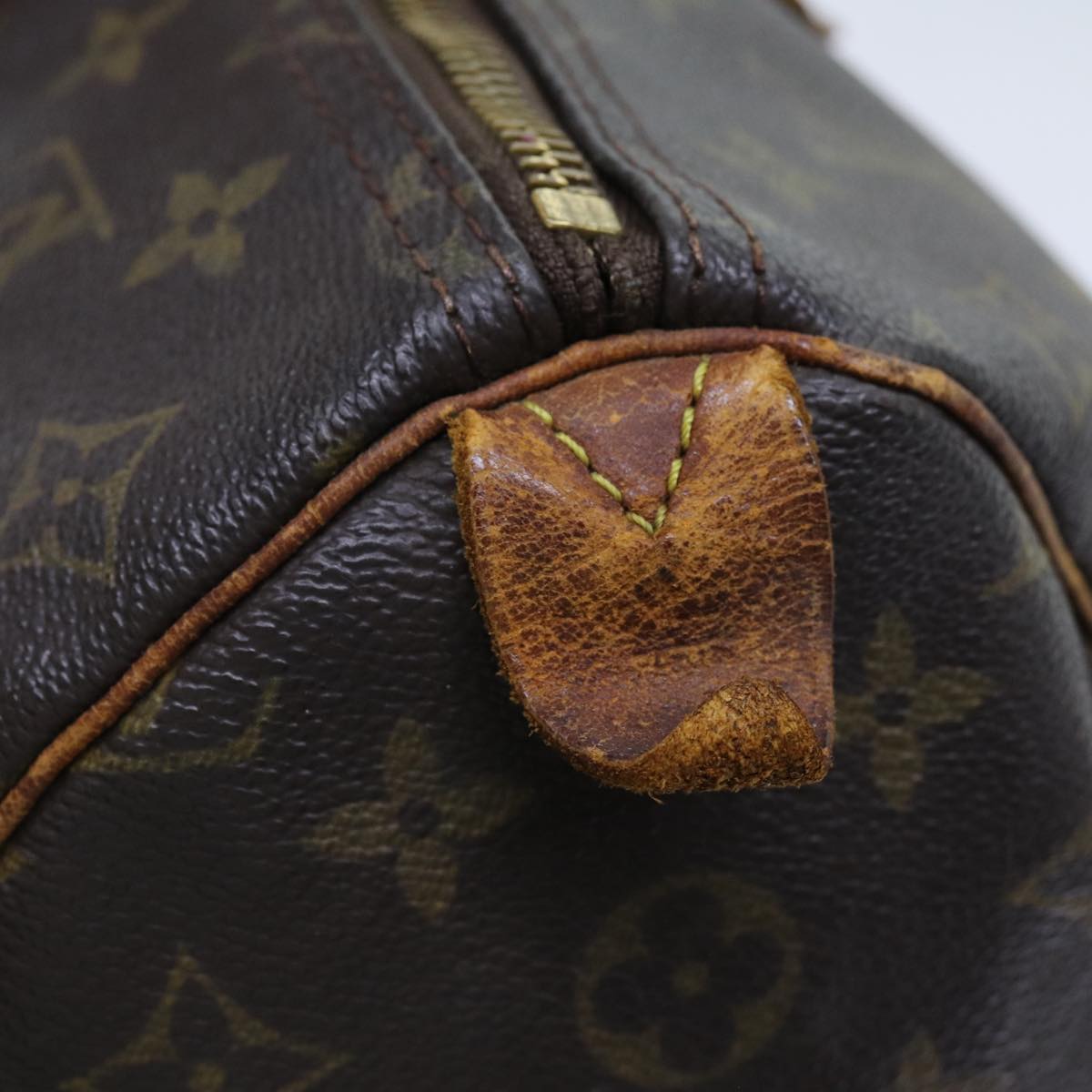 LOUIS VUITTON Monogram Speedy 35 Hand Bag M41524 LV 70970