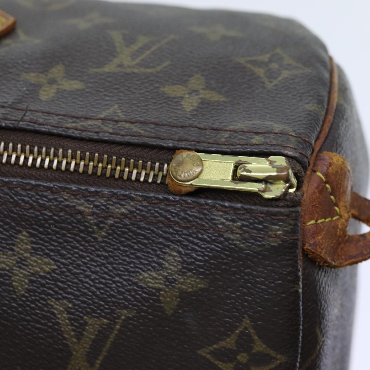 LOUIS VUITTON Monogram Speedy 35 Hand Bag M41524 LV 70970