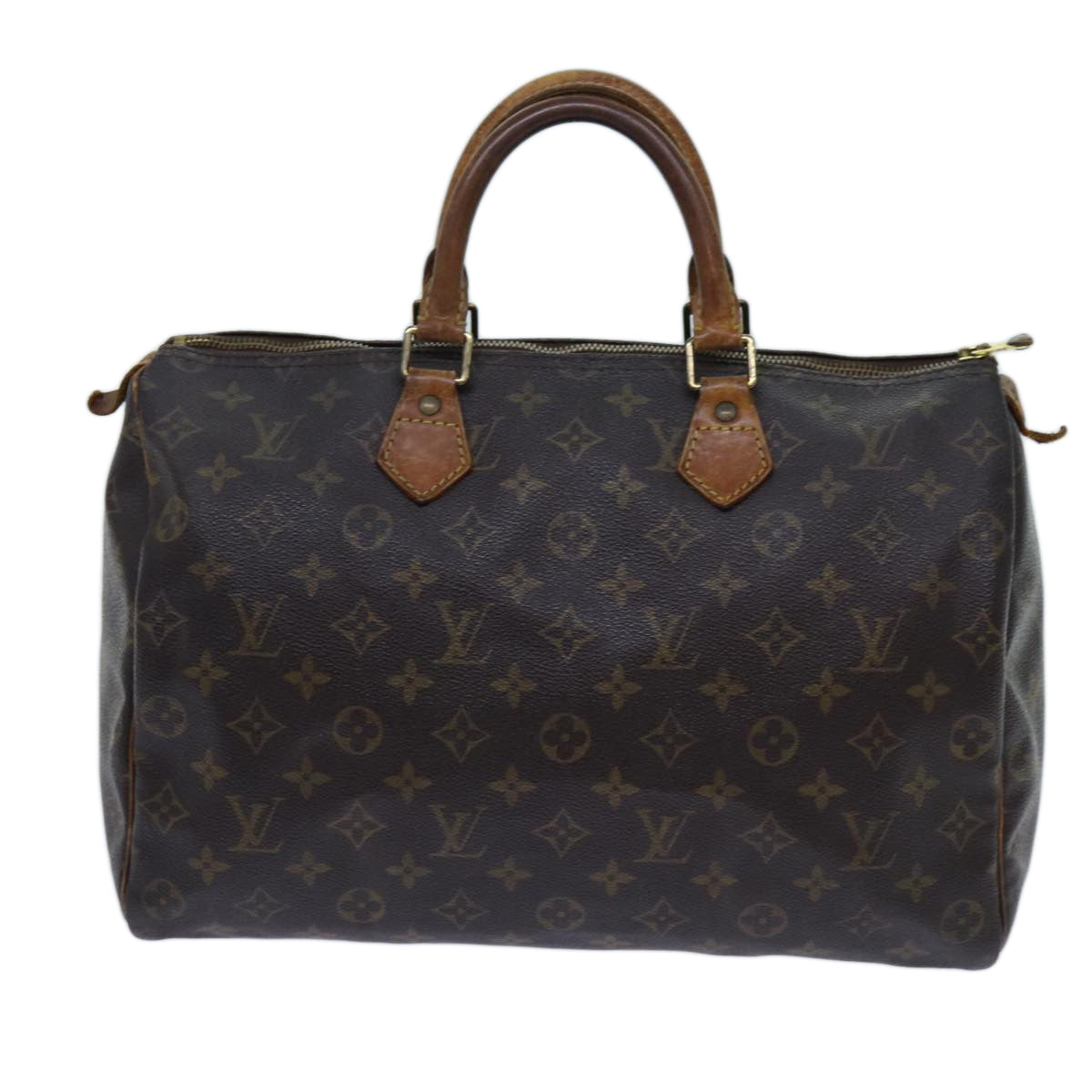 LOUIS VUITTON Monogram Speedy 35 Hand Bag M41524 LV 70970