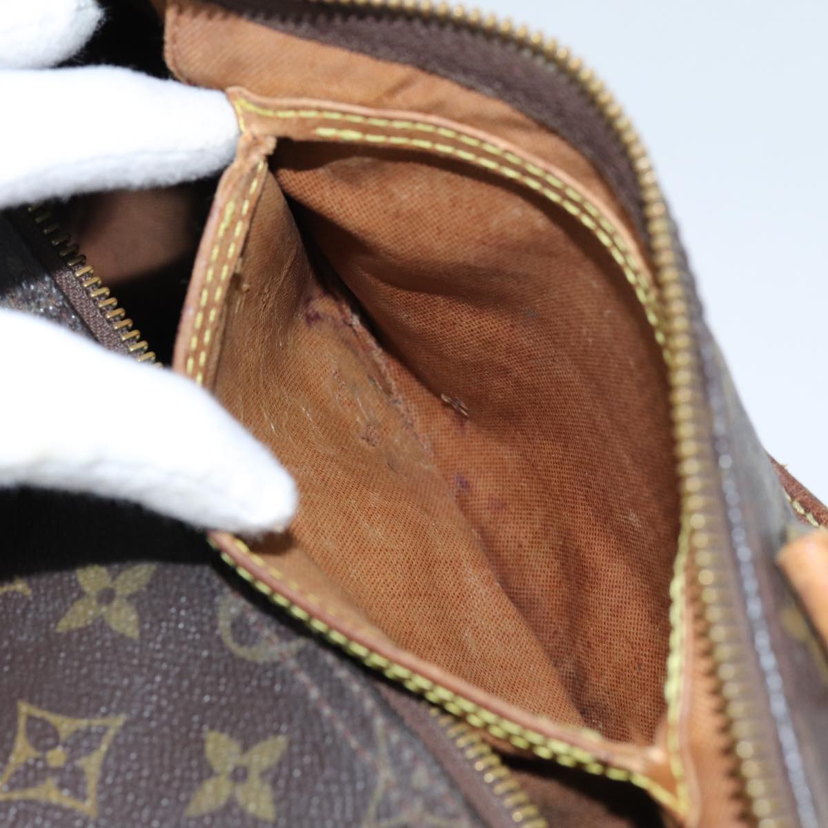 LOUIS VUITTON Monogram Speedy 35 Hand Bag M41524 LV 70970