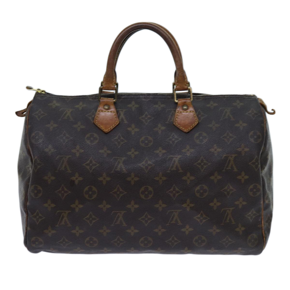 LOUIS VUITTON Monogram Speedy 35 Hand Bag M41524 LV 70970