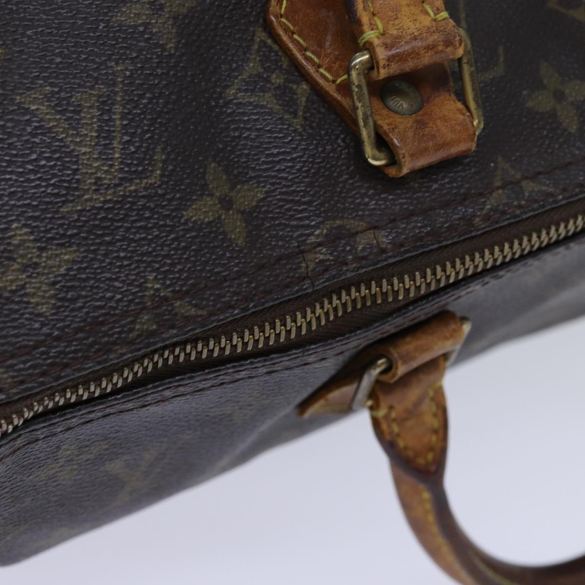 LOUIS VUITTON Monogram Speedy 35 Hand Bag M41524 LV 70970