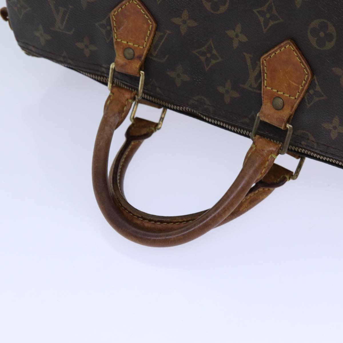 LOUIS VUITTON Monogram Speedy 35 Hand Bag M41524 LV 70970