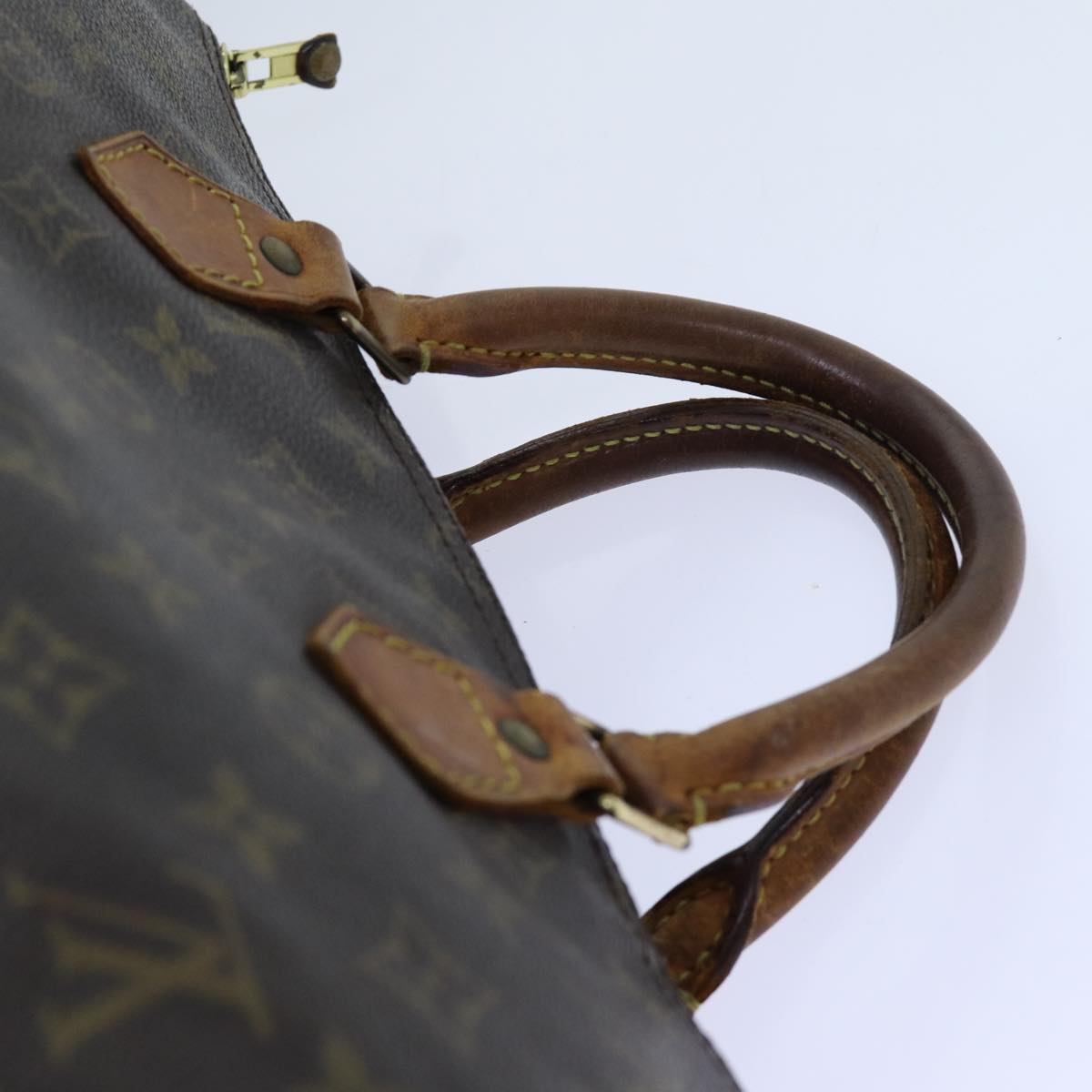 LOUIS VUITTON Monogram Speedy 35 Hand Bag M41524 LV 70970