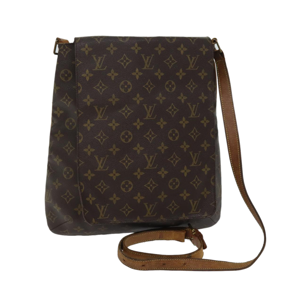 LOUIS VUITTON Monogram Musette Shoulder Bag M51256 LV 70973