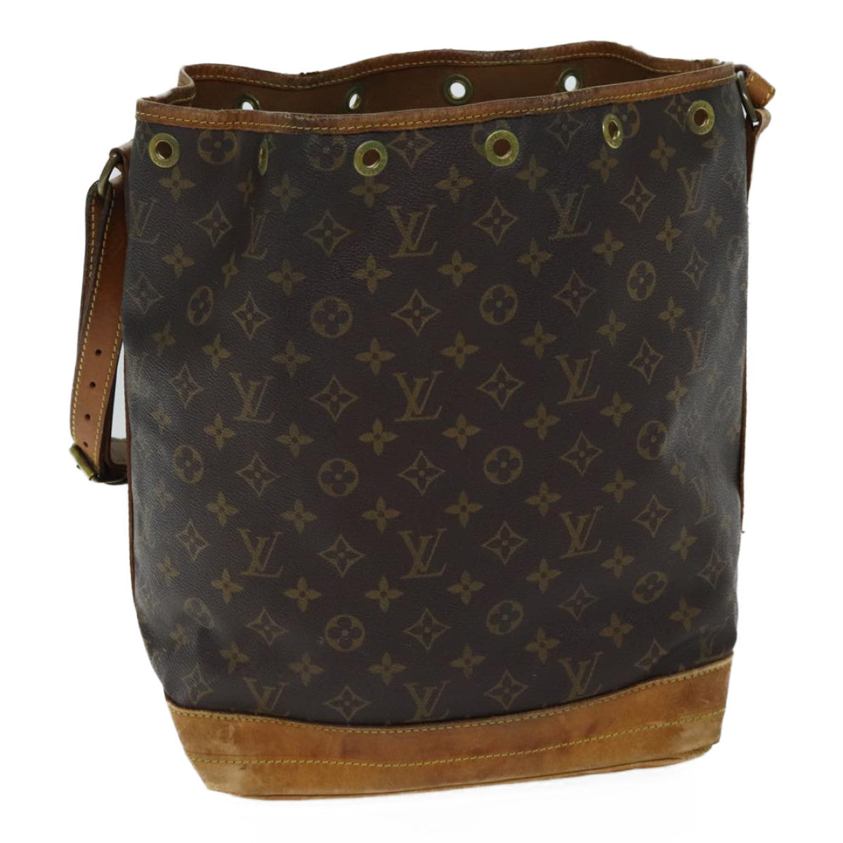LOUIS VUITTON Monogram Noe Shoulder Bag M42224 LV 70976