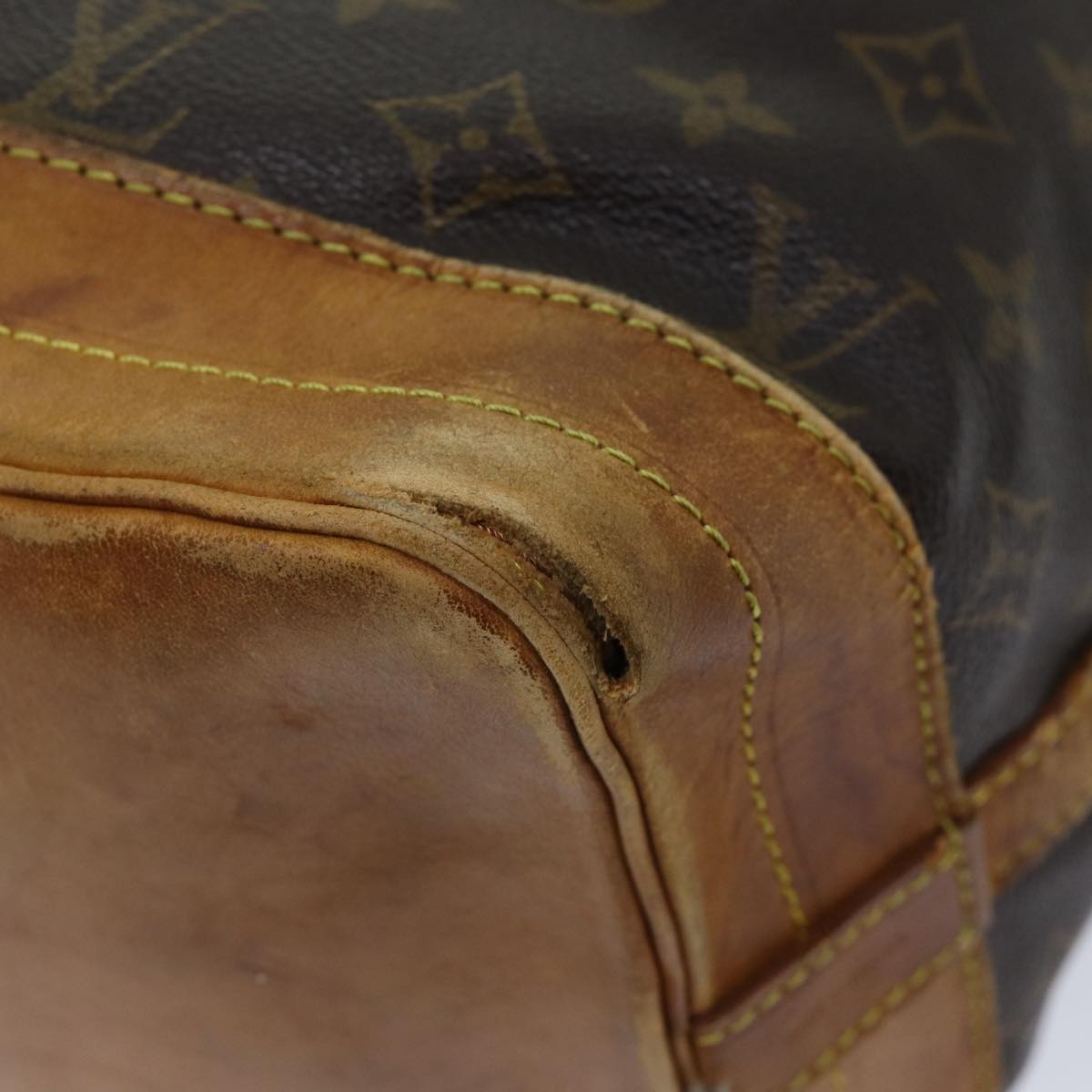 LOUIS VUITTON Monogram Noe Shoulder Bag M42224 LV 70976