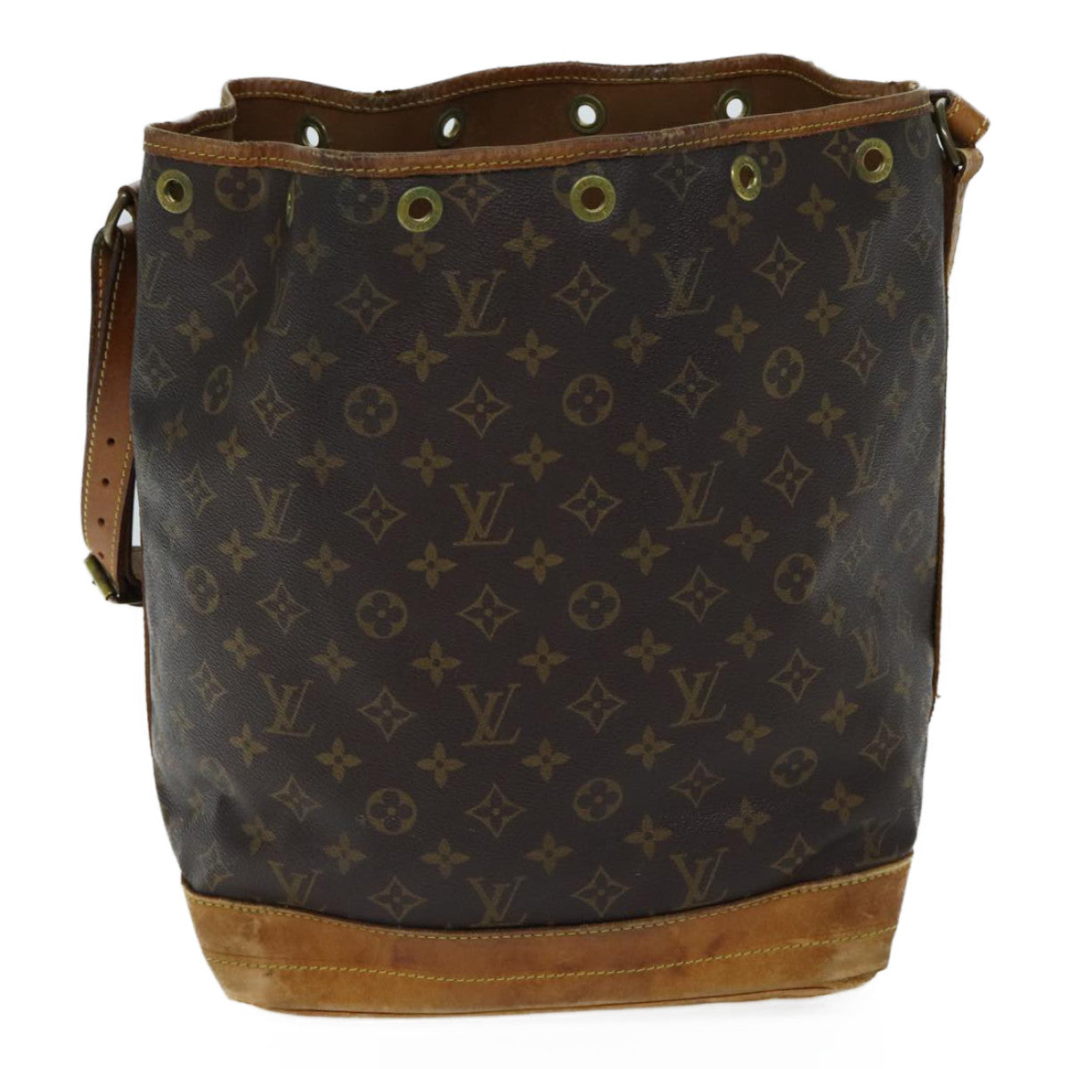 LOUIS VUITTON Monogram Noe Shoulder Bag M42224 LV 70976