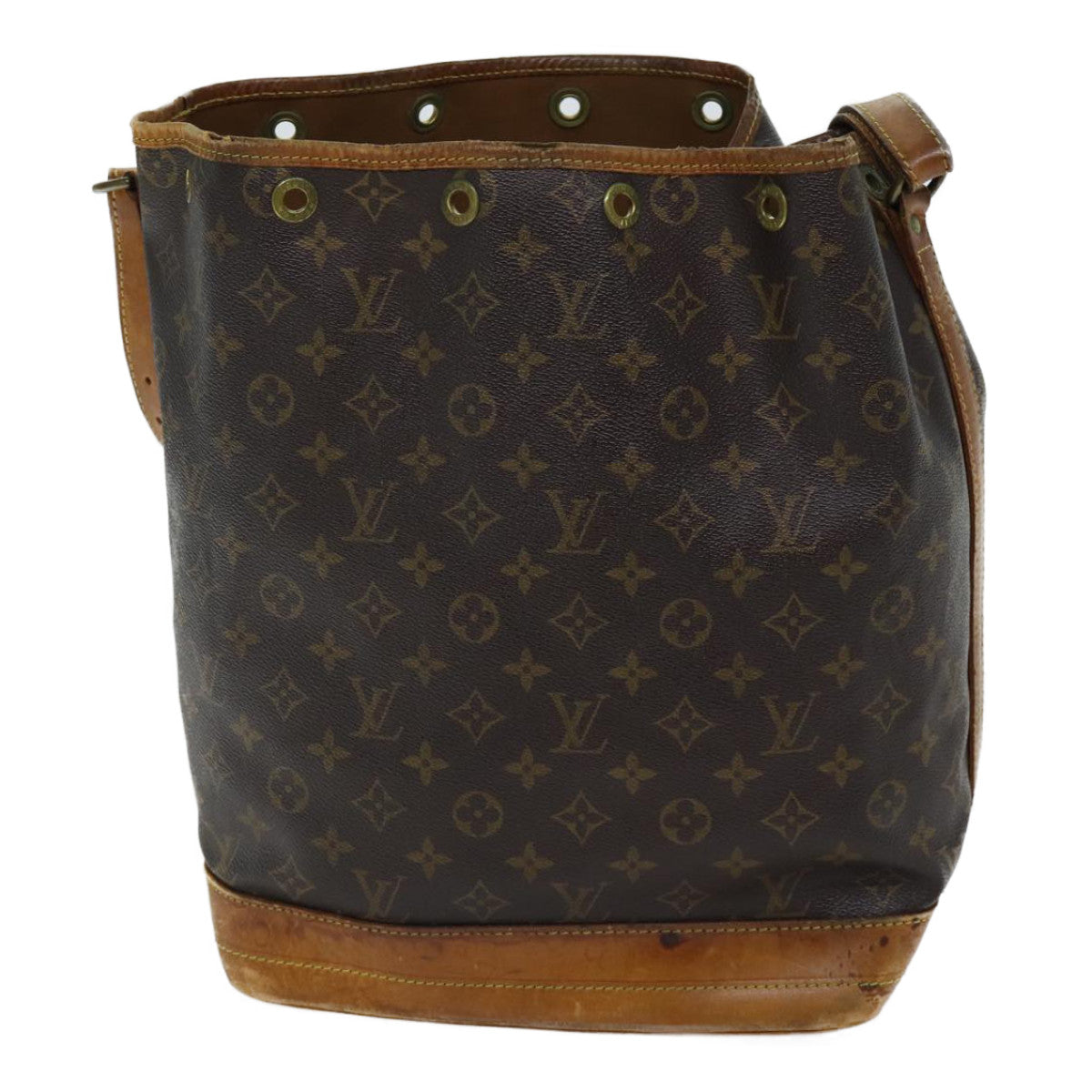 LOUIS VUITTON Monogram Noe Shoulder Bag M42224 LV 70976