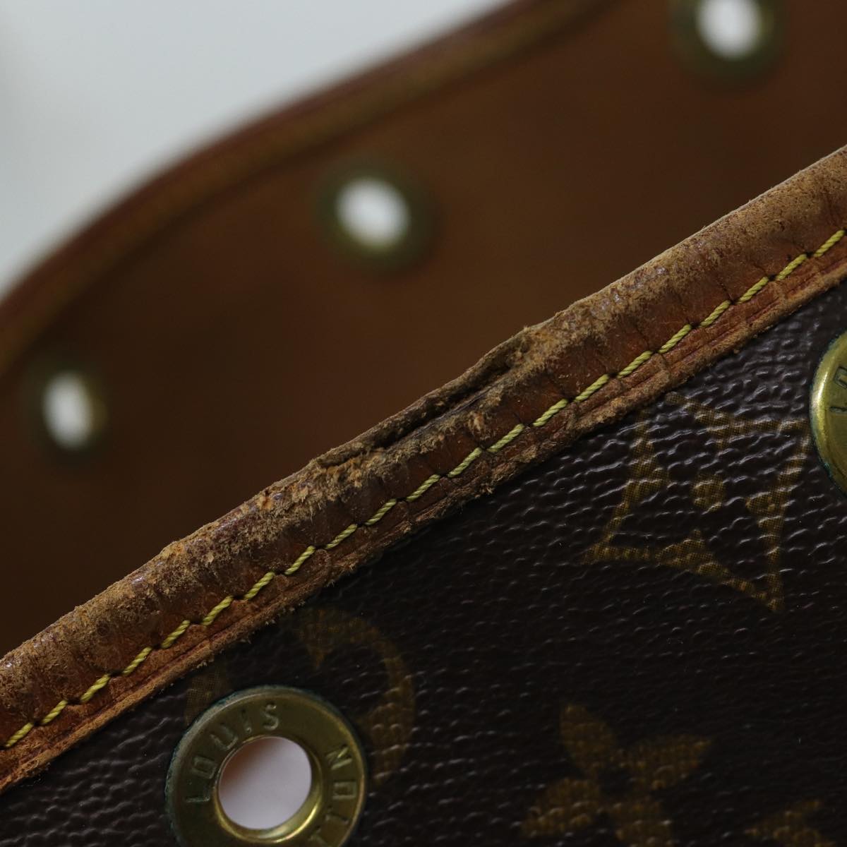 LOUIS VUITTON Monogram Noe Shoulder Bag M42224 LV 70976