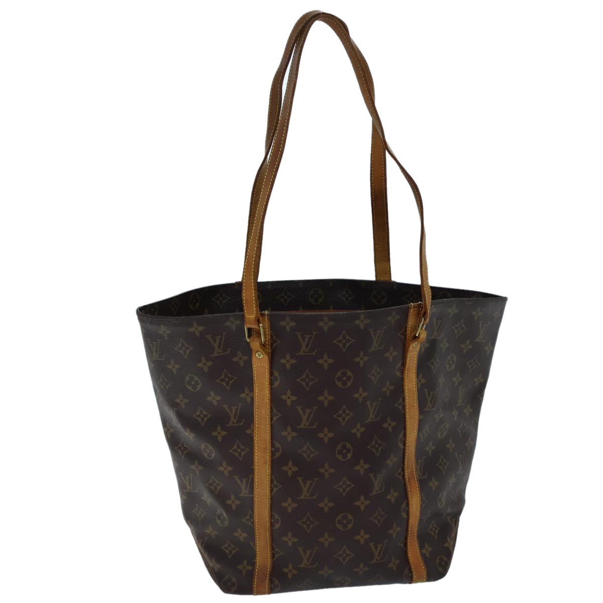 LOUIS VUITTON Monogram Sac Shopping Tote Bag M51108 LV 70978