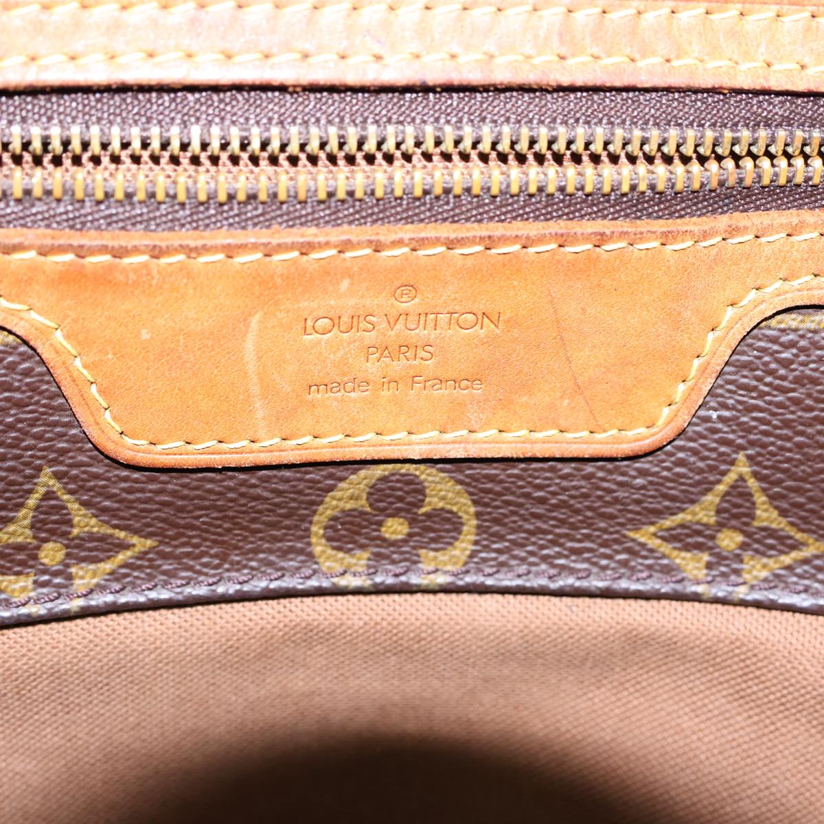 LOUIS VUITTON Monogram Sac Shopping Tote Bag M51108 LV 70978