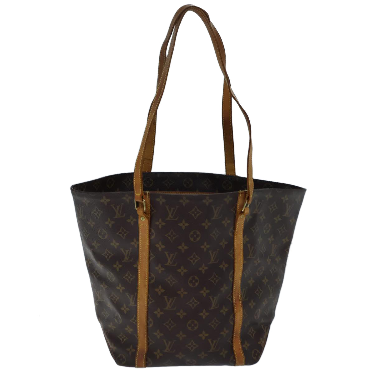LOUIS VUITTON Monogram Sac Shopping Tote Bag M51108 LV 70978