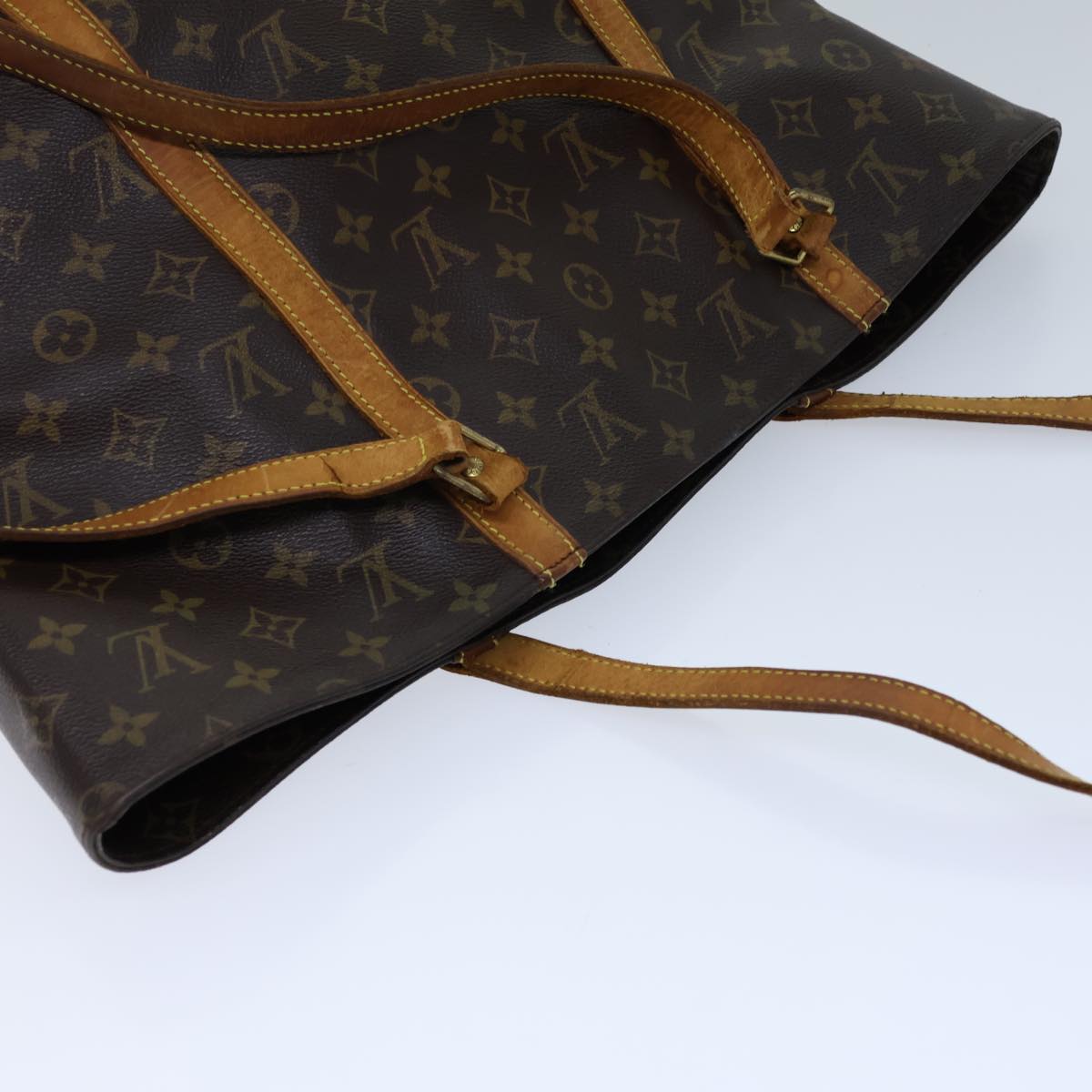 LOUIS VUITTON Monogram Sac Shopping Tote Bag M51108 LV 70978
