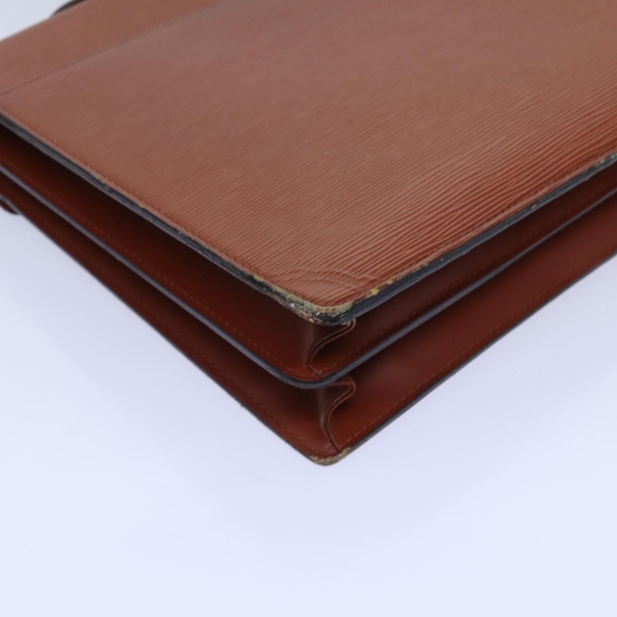 LOUIS VUITTON Epi Serviette Conseiller Briefcase Brown M54423 LV 70980