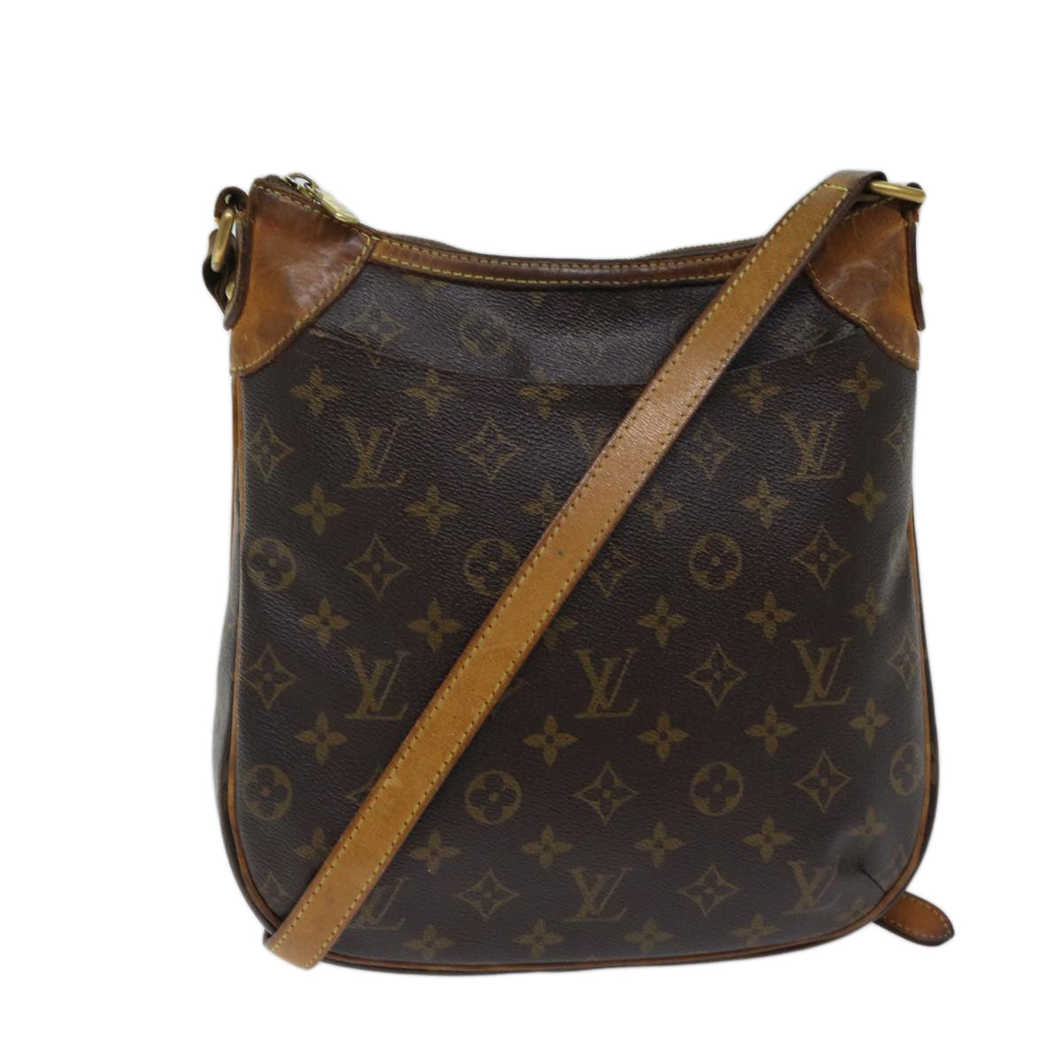 LOUIS VUITTON Monogram Odeon PM Shoulder Bag M56390 LV 70981