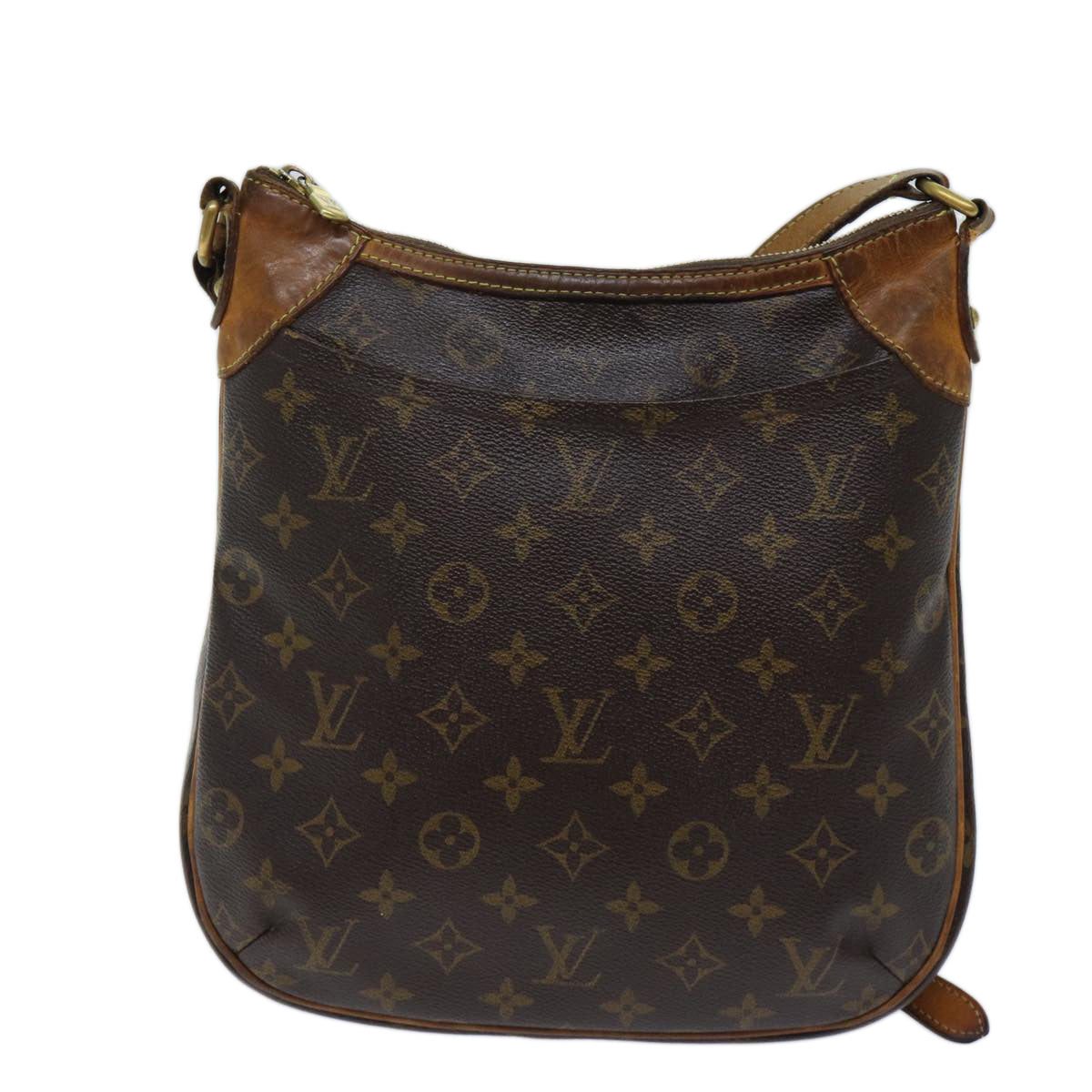 LOUIS VUITTON Monogram Odeon PM Shoulder Bag M56390 LV 70981