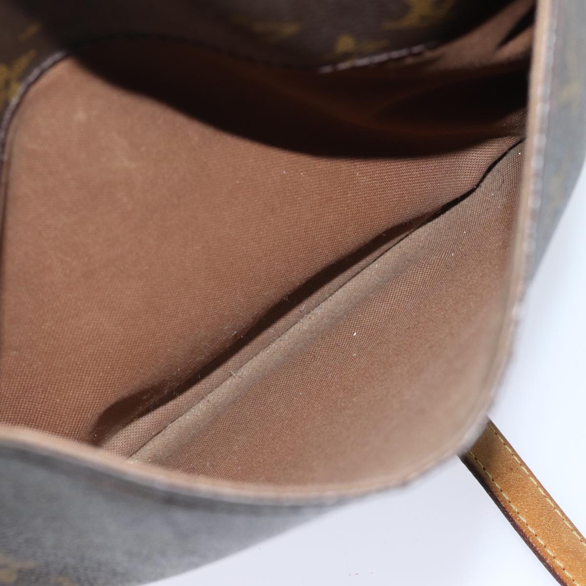 LOUIS VUITTON Monogram Odeon PM Shoulder Bag M56390 LV 70981