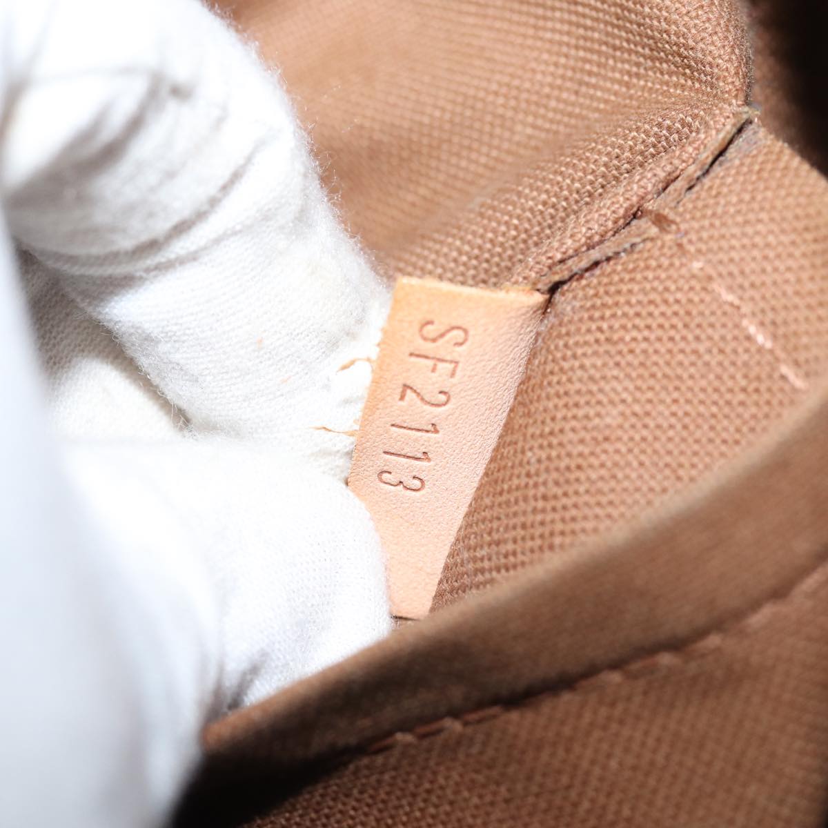 LOUIS VUITTON Monogram Odeon PM Shoulder Bag M56390 LV 70981