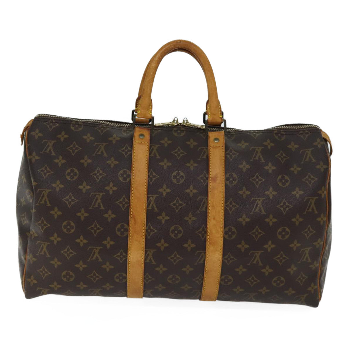LOUIS VUITTON Monogram Keepall 45 Boston Bag M41428 LV 70982