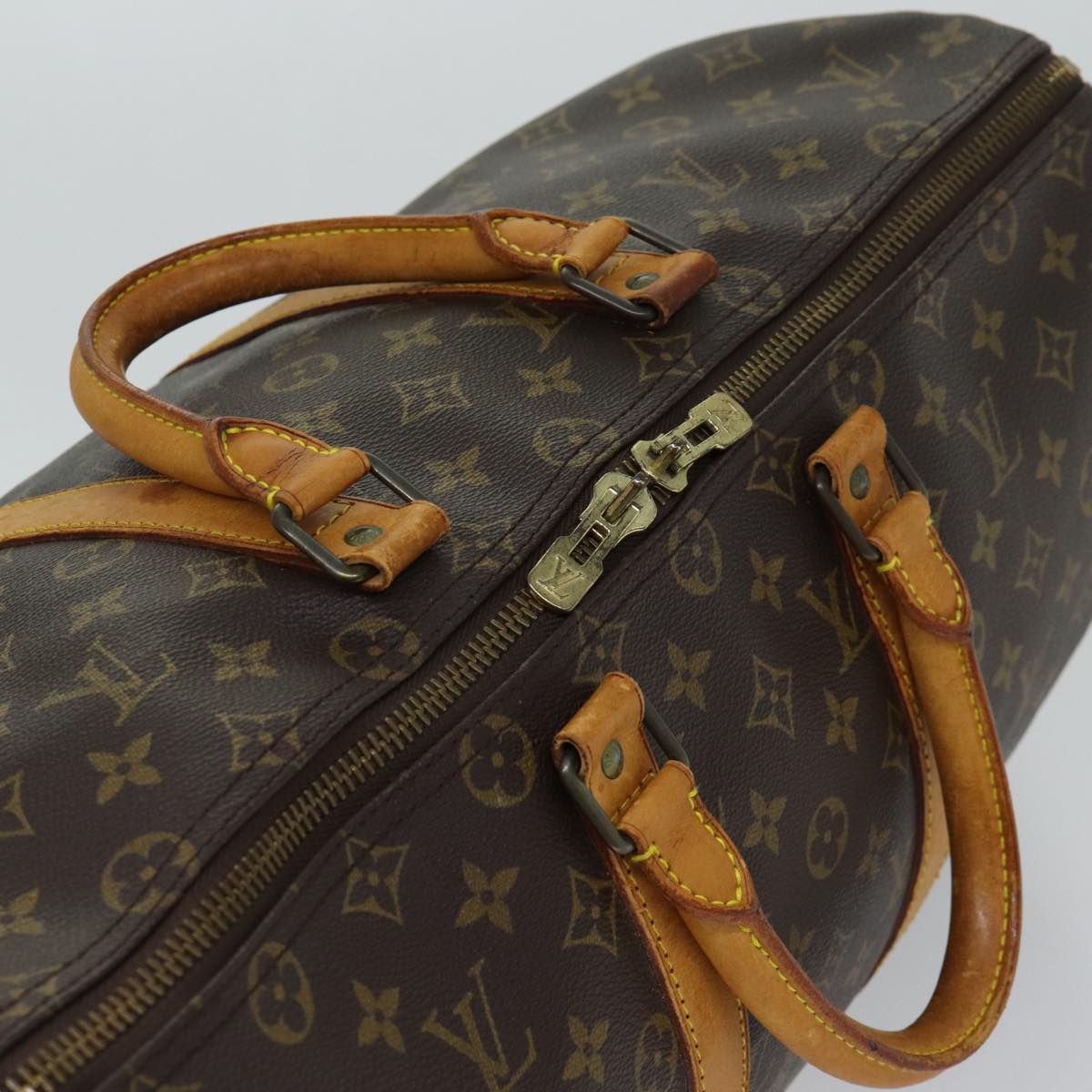 LOUIS VUITTON Monogram Keepall 45 Boston Bag M41428 LV 70982