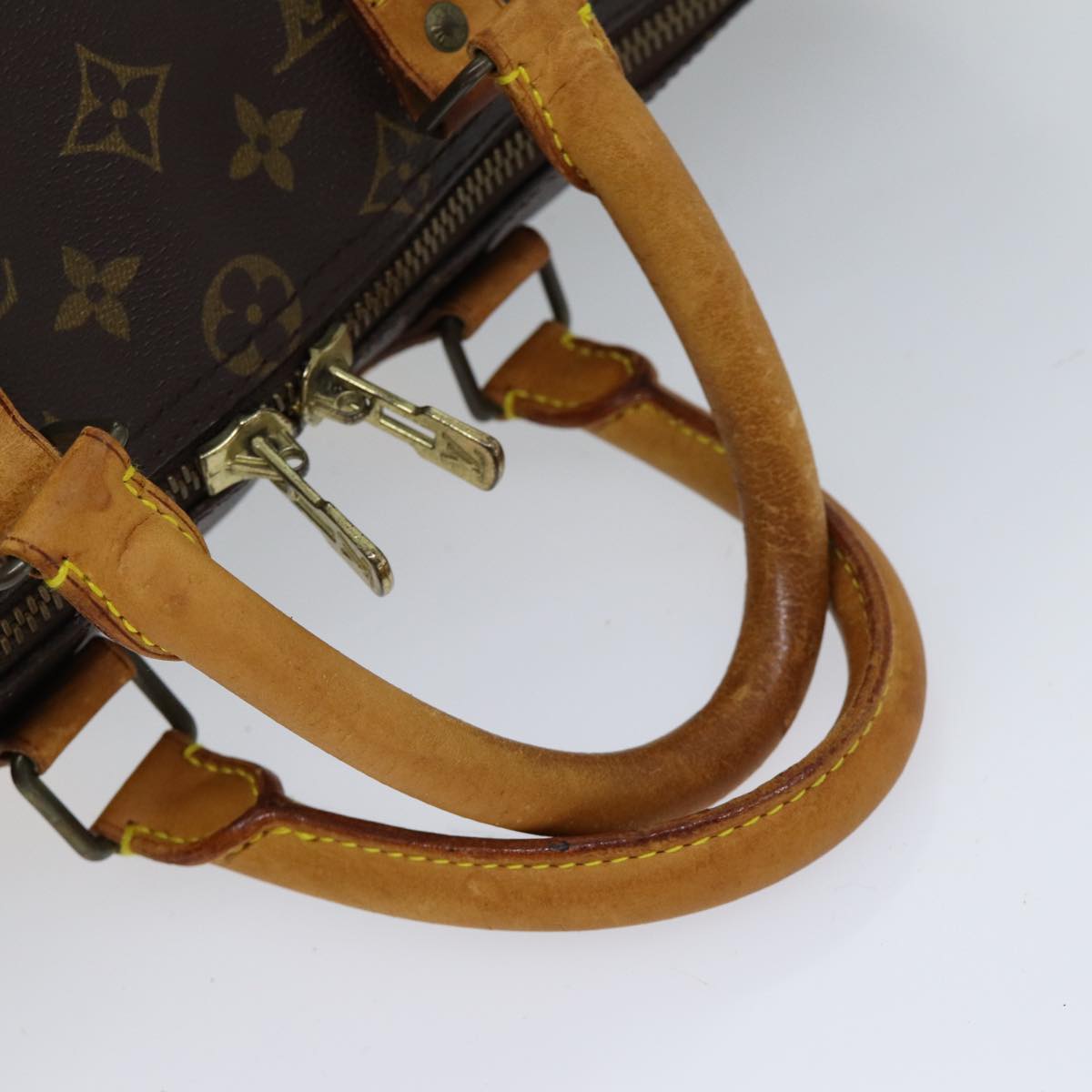 LOUIS VUITTON Monogram Keepall 45 Boston Bag M41428 LV 70982