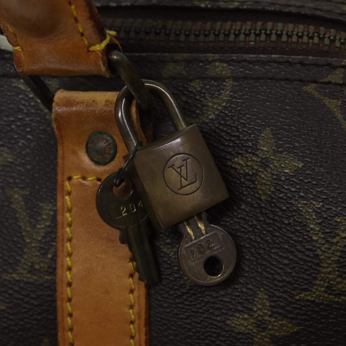LOUIS VUITTON Monogram Keepall 45 Boston Bag M41428 LV 70983