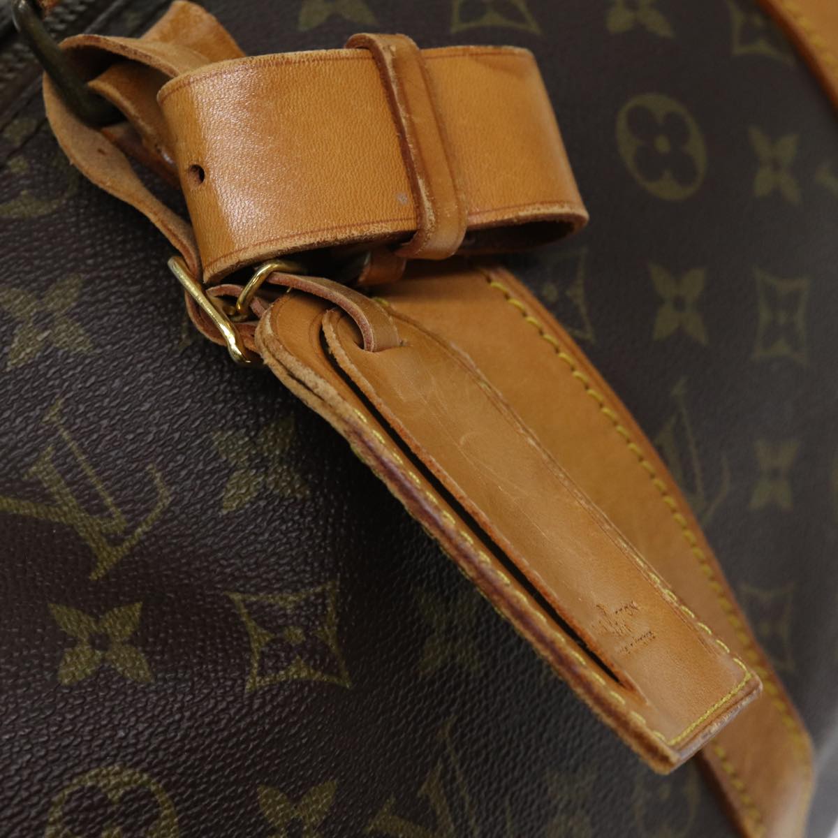 LOUIS VUITTON Monogram Keepall 45 Boston Bag M41428 LV 70983