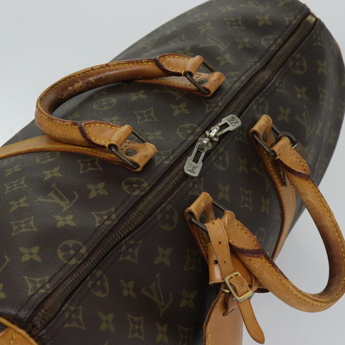 LOUIS VUITTON Monogram Keepall 45 Boston Bag M41428 LV 70983
