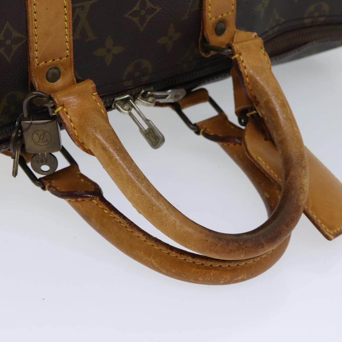 LOUIS VUITTON Monogram Keepall 45 Boston Bag M41428 LV 70983