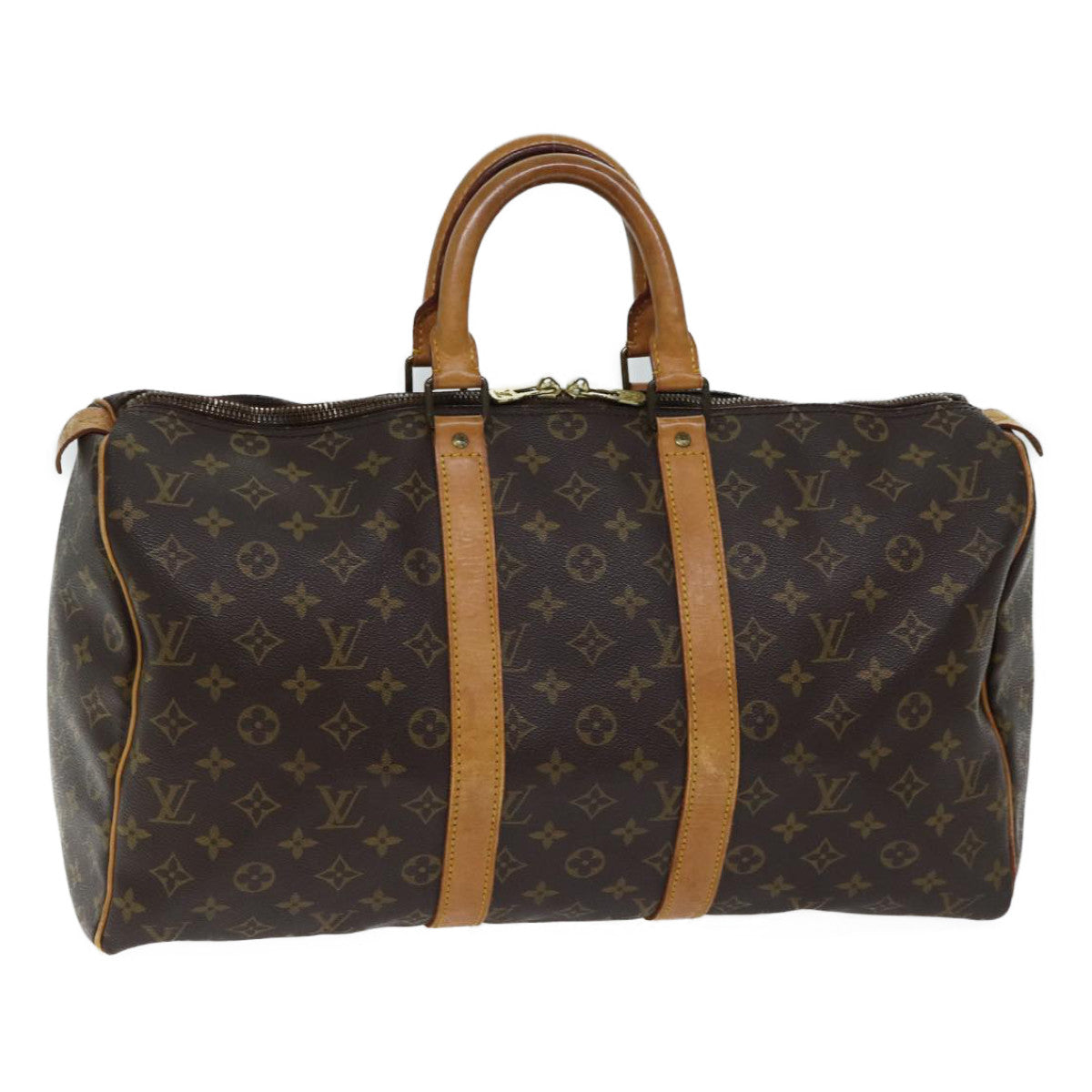 LOUIS VUITTON Monogram Keepall 45 Boston Bag M41428 LV 70984